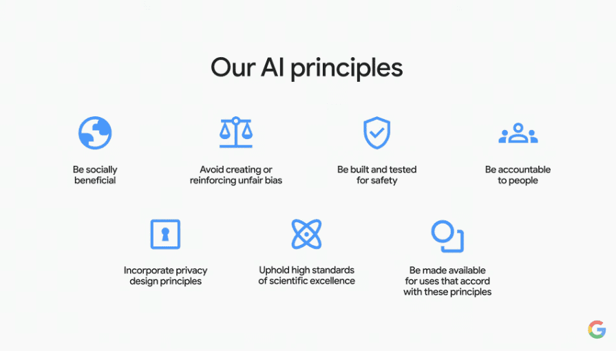 Google AI principles
